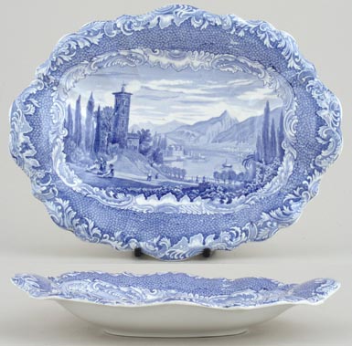 Dessert Dish Bellagio Lago Di Como c1840